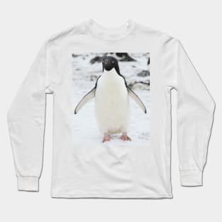 An Adelie penguin, from Antartica Long Sleeve T-Shirt